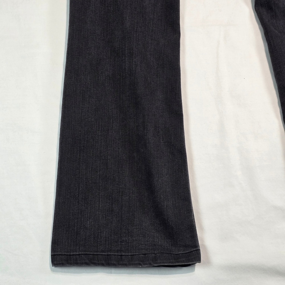 Liverpool Lucy's Bootcut Jeans Black Studded Beatles Revolution Pocket Size 6 - Picture 14 of 16